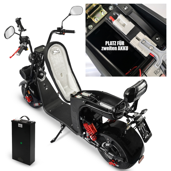 Cruzer 1500W 60V Lithium 45 km/h - trottinette electrique homologue