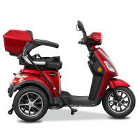 Rolektro E-Trike  25Km/h  V2 Rot  60V-20Ah Bleigell Akku  1000 Watt