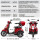 Rolektro E-Trike  25Km/h  V2 Rot  60V-20Ah Bleigell Akku  1000 Watt