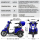 Rolektro E-Trike 25 Km/h  V2 Blau 60V-20Ah Akku 1000 Watt