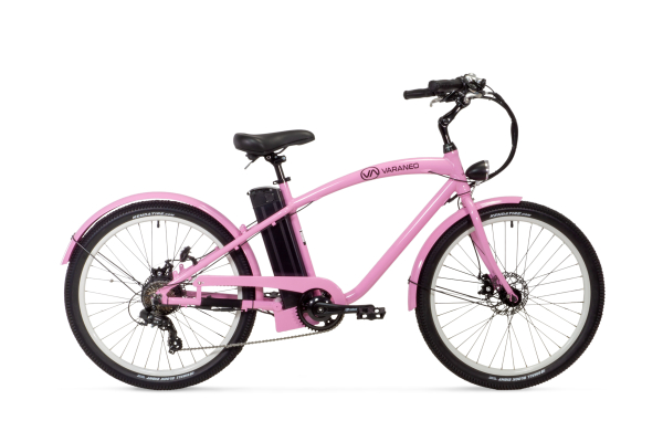 Varaneo  E-Bike  Beachcruiser Pink