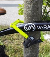 Varaneo ETook ET 490S Fahrradschloss gr&uuml;n 750 mm